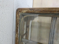 19"W Coffee Table - Glass Top with Rattan Frame