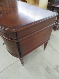 62"W Solid Wood Double Pedestal Desk