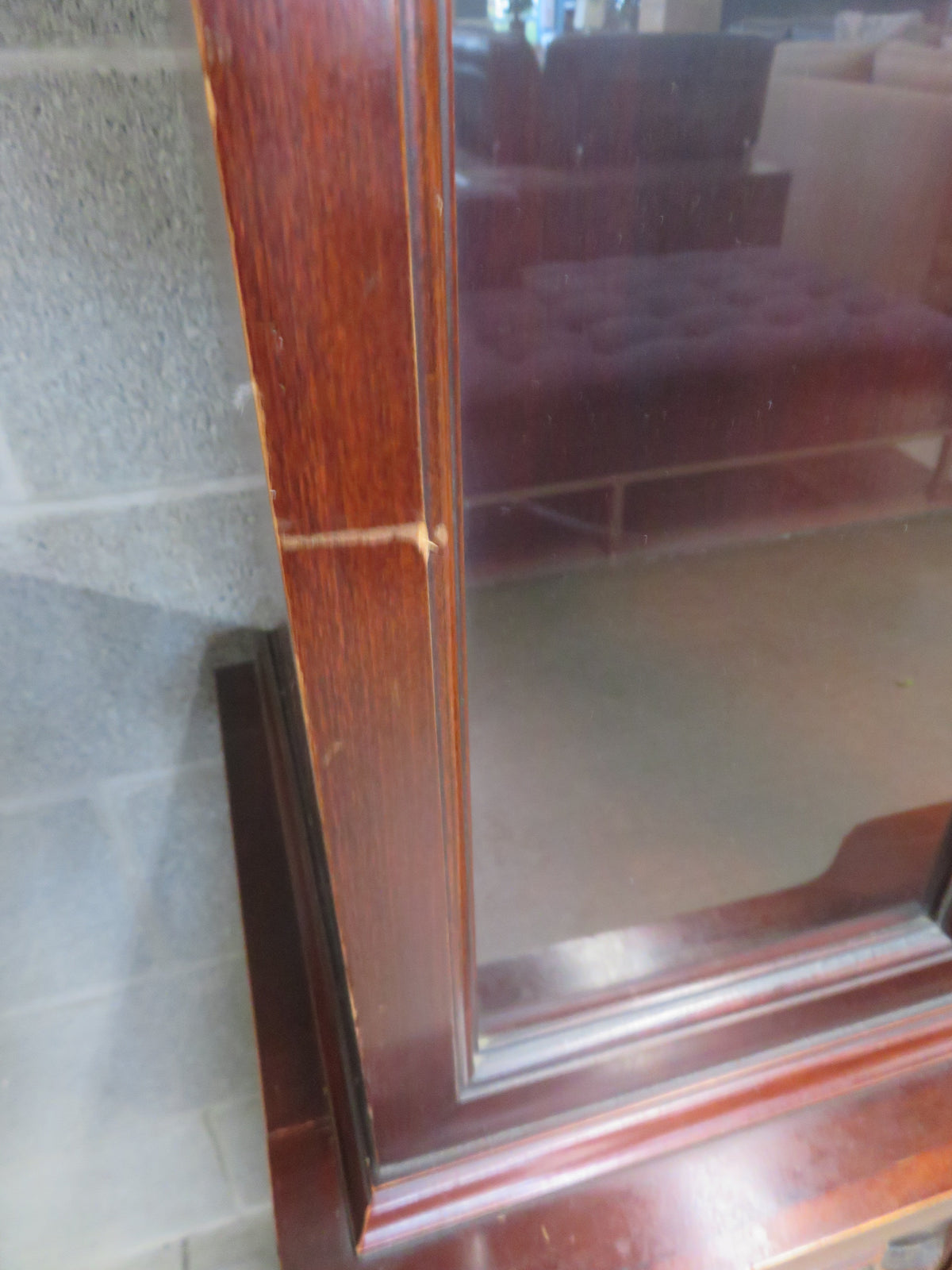 42"W 1-Piece Wooden China Cabinet with Glass Doors