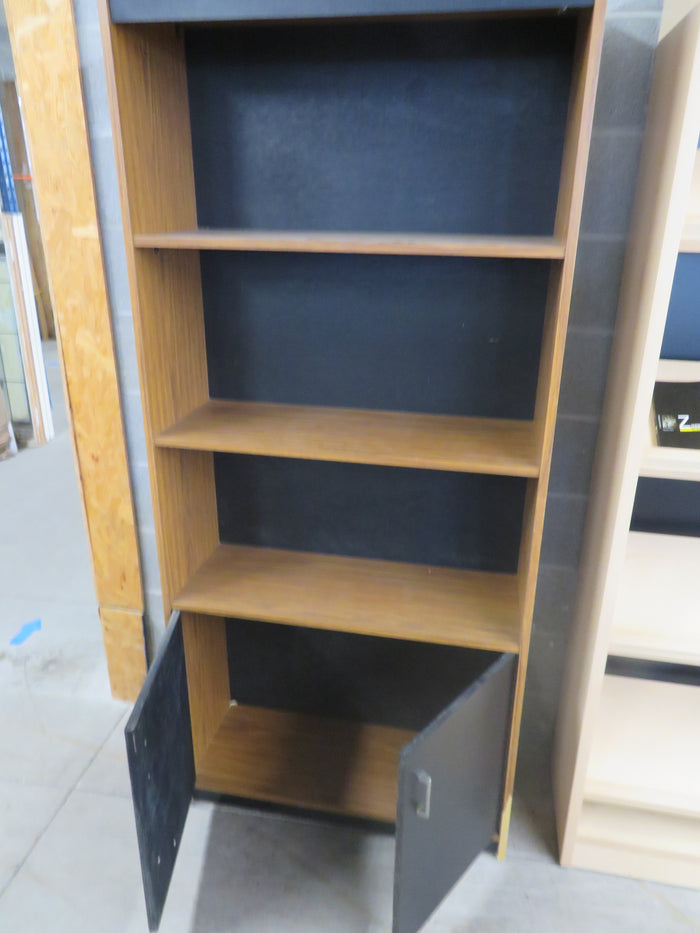 32"W Bookcase with Lower cupboard