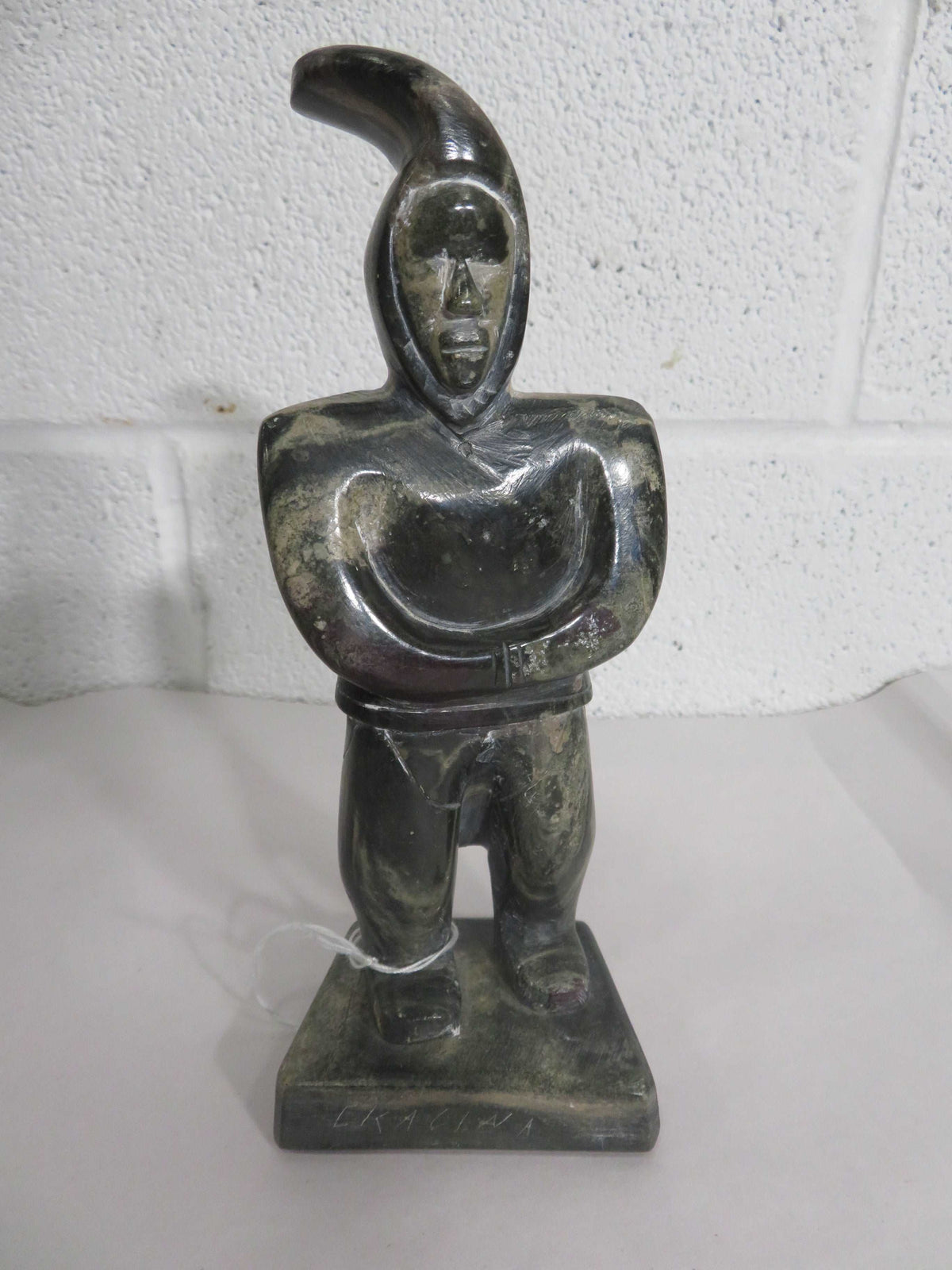 "Standing Figure" Inuit Soap Stone Sculpture