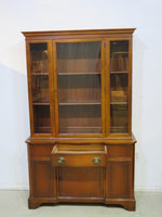 One-Piece Glass China Cabinet