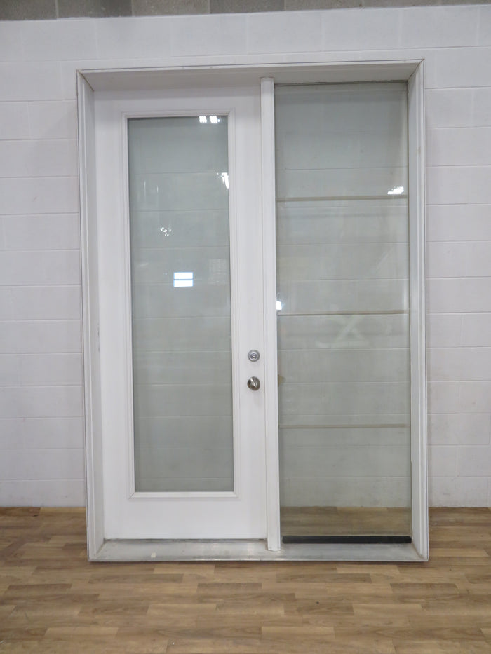 Large Pre-Hung Door with Sidelite