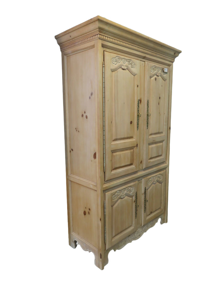 49"W Honey Maple Entertainment Unit