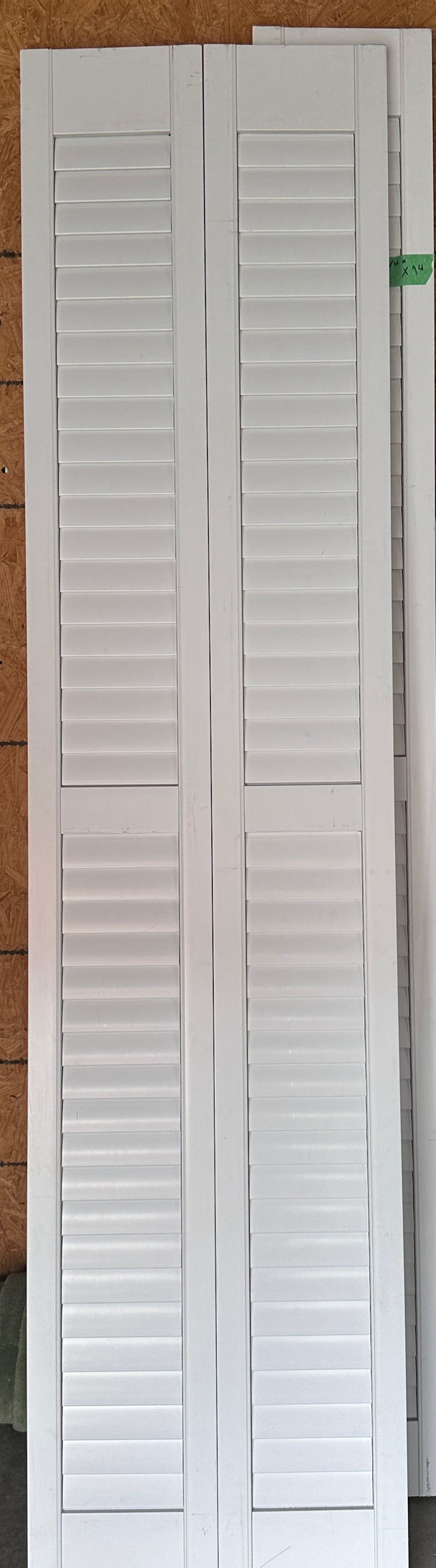 California shutters 22 5/8 Inches x 94 Inches