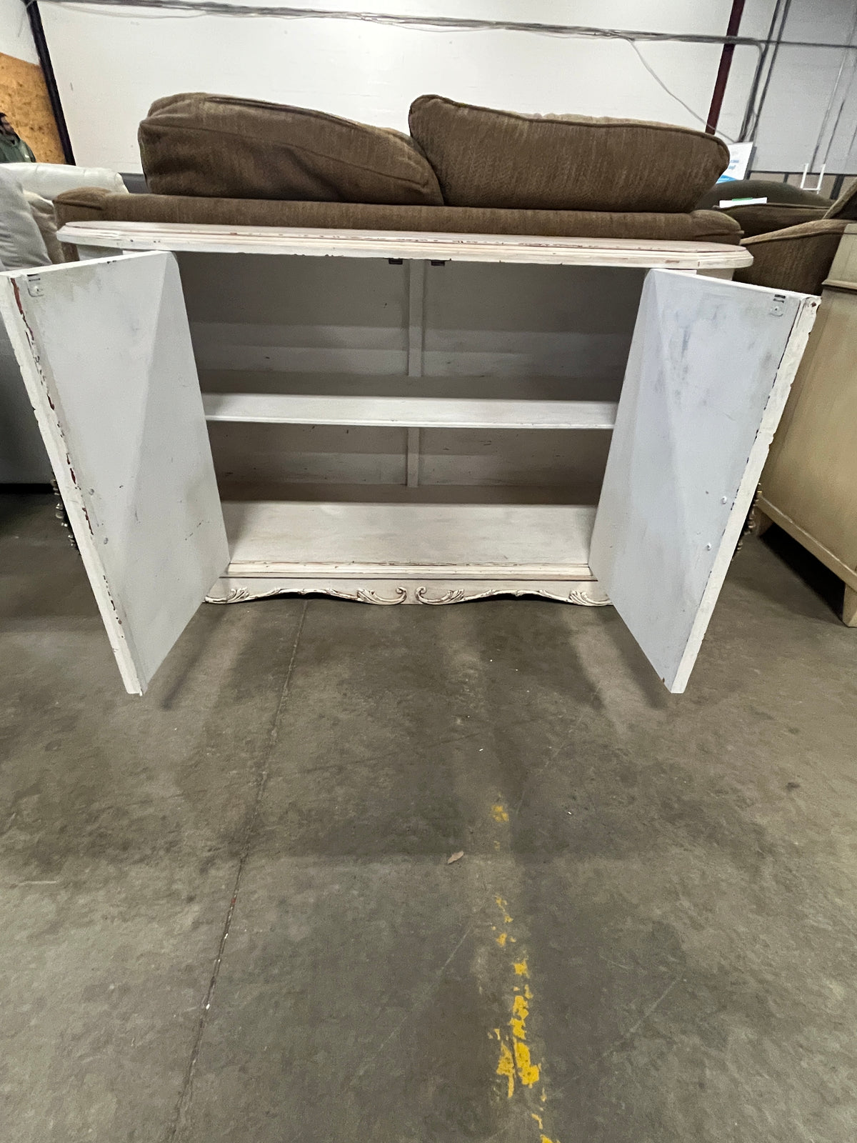 Rustic White Dresser