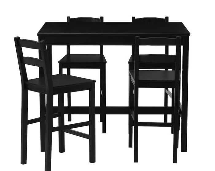IKEA JOKKMOKK Bar Table and 4 Chairs