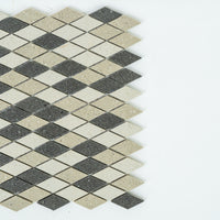 Marble Mosaic Tiles - Sand 11.7" x 13.7"