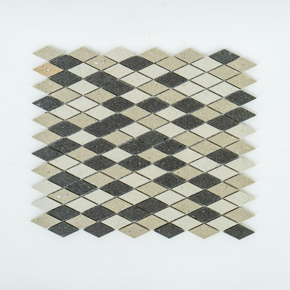 Marble Mosaic Tiles - Sand 11.7" x 13.7"