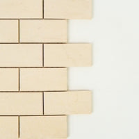 Marble Cream Mosaic Tiles - 11.7" x 13.7"