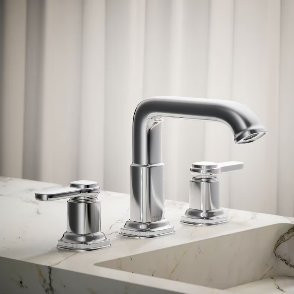 KOHLER Numista Widespread 2-Handle Bathroom Sink Faucet in Chrome