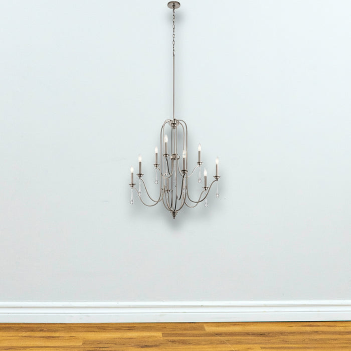 Karlee 9 Light 34" Wide Chandelier
