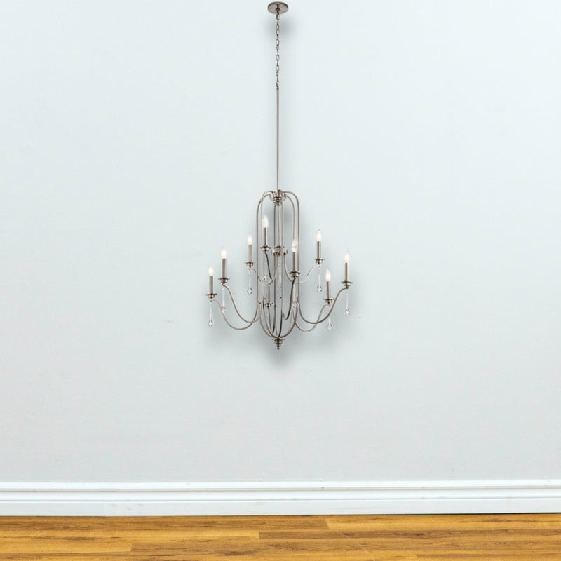 Karlee 9 Light 34" Wide Chandelier