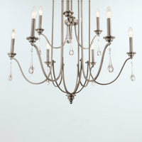 Karlee 9 Light 34" Wide Chandelier