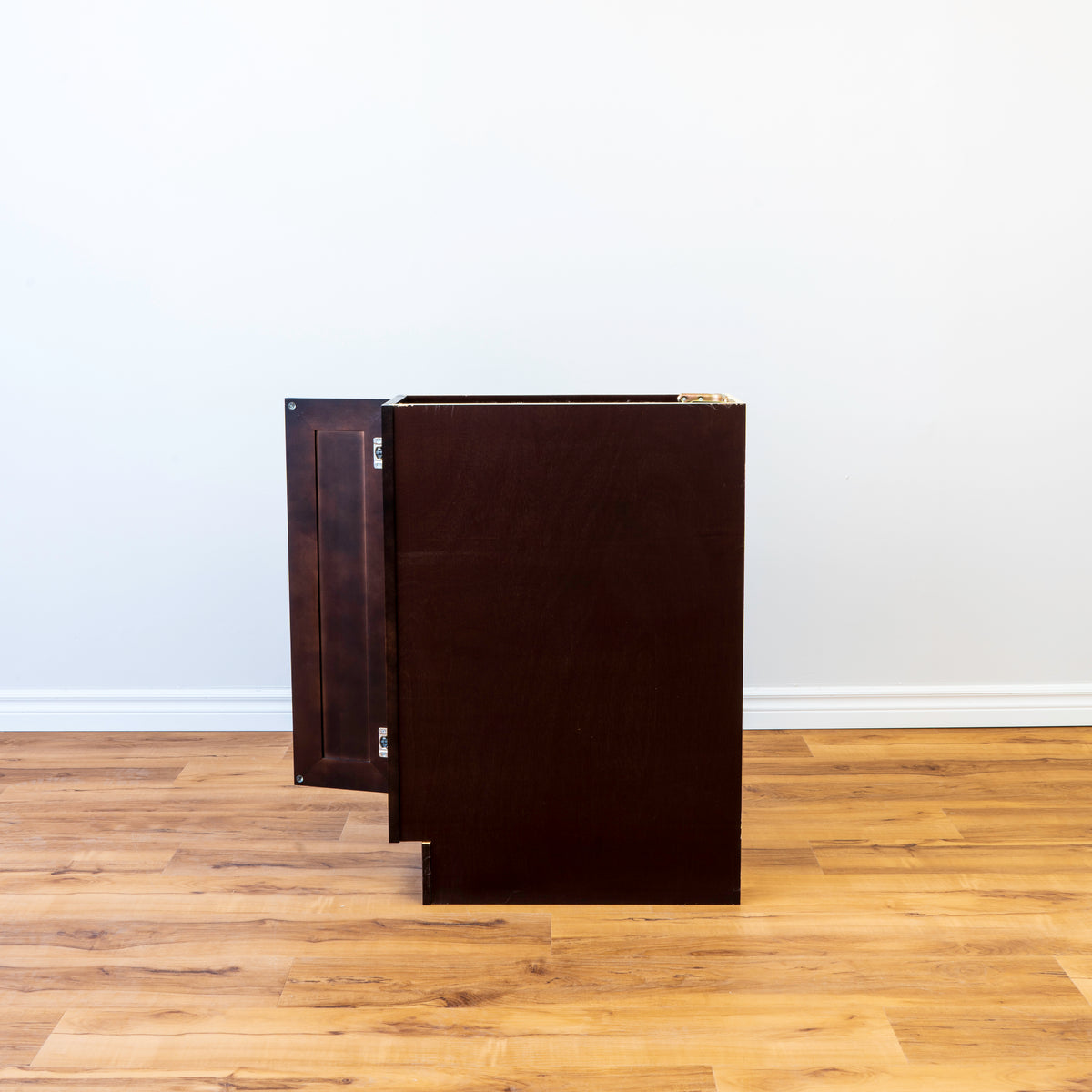 Rockwood 9" End Base and Shelf Cabinet -Chocolate Mahogany