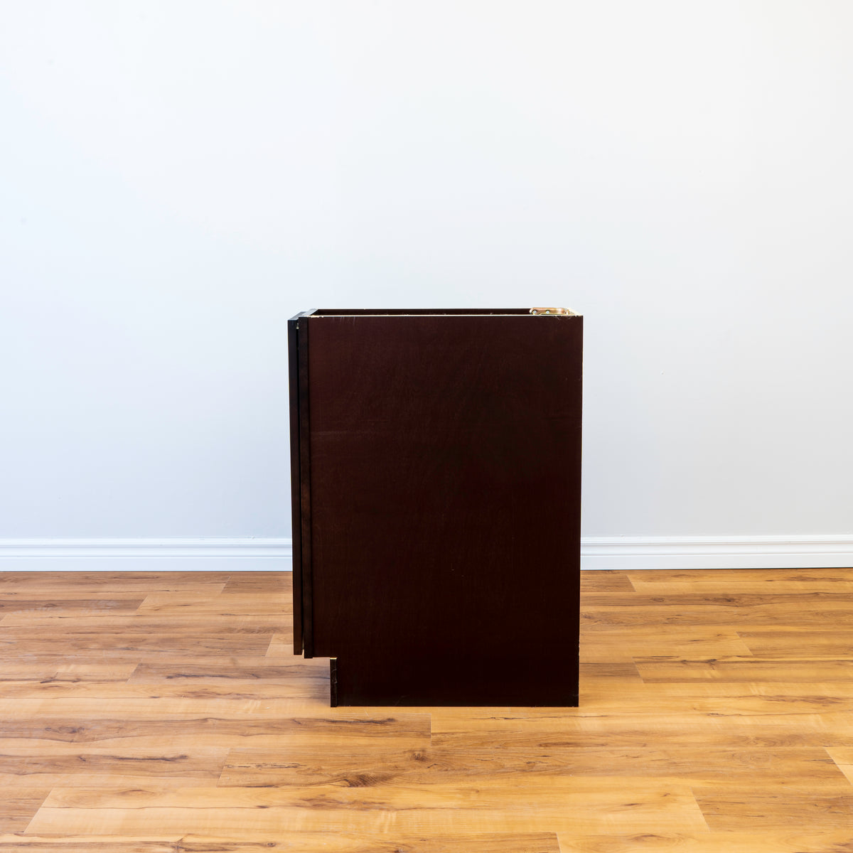 Rockwood 9" End Base and Shelf Cabinet -Chocolate Mahogany
