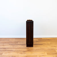Rockwood 9" End Base and Shelf Cabinet -Chocolate Mahogany