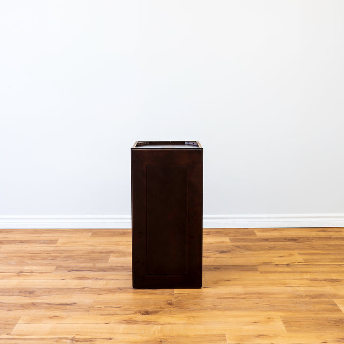 Espresso Wall Cabinet Single Door