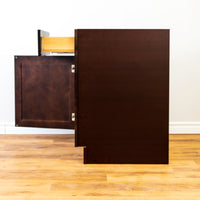 Canada Kitchens Base Cabinet with One Drawer - Mahogany