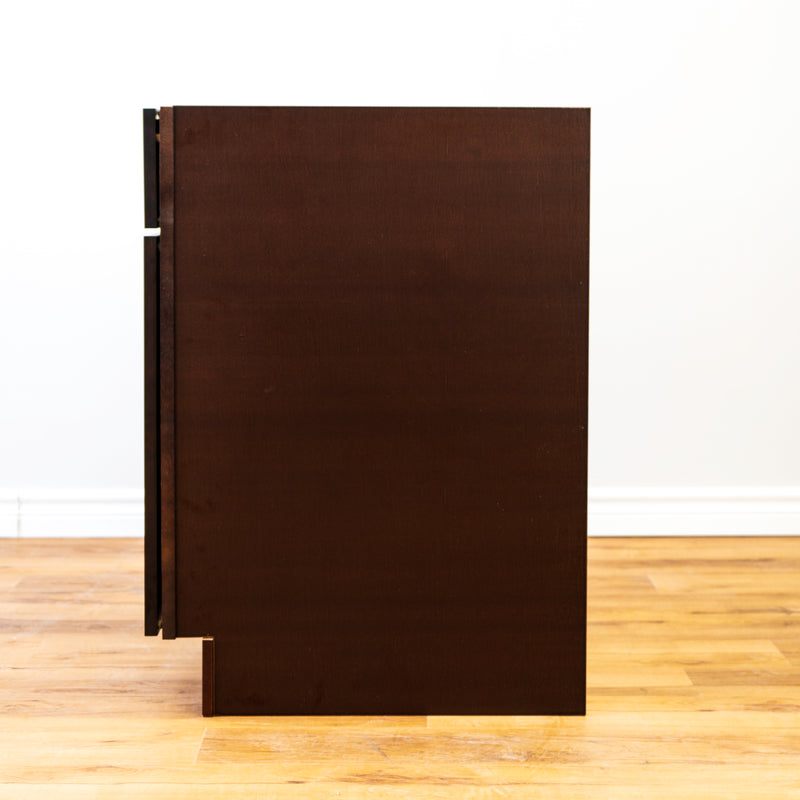 Canada Kitchens Base Cabinet with One Drawer - Mahogany
