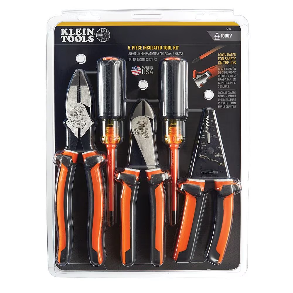 Klein Tools 1000V Insulated Tool Kit, 5-Piece