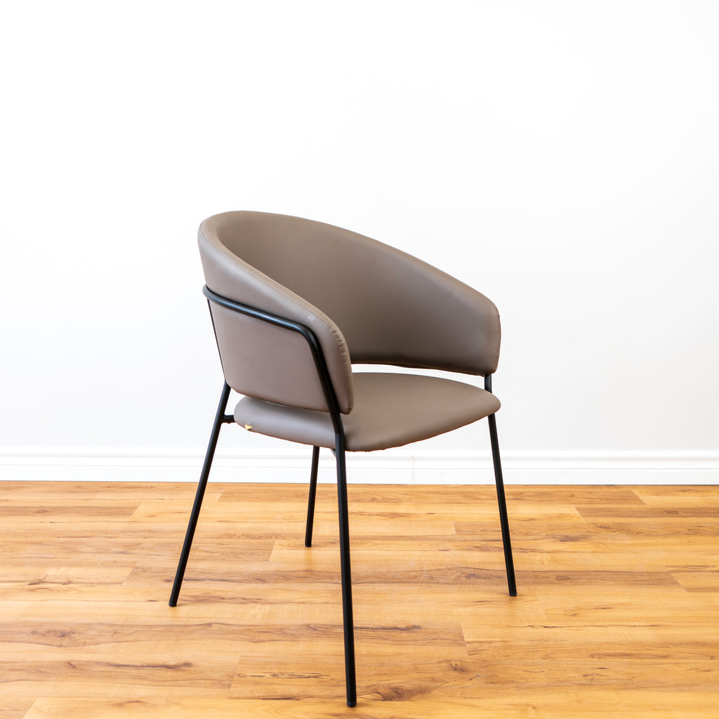 Cerea Earth Gray Side Chair