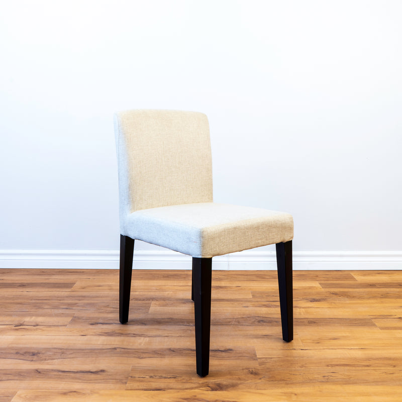Quinto Harris Sand and Espresso Side Chair
