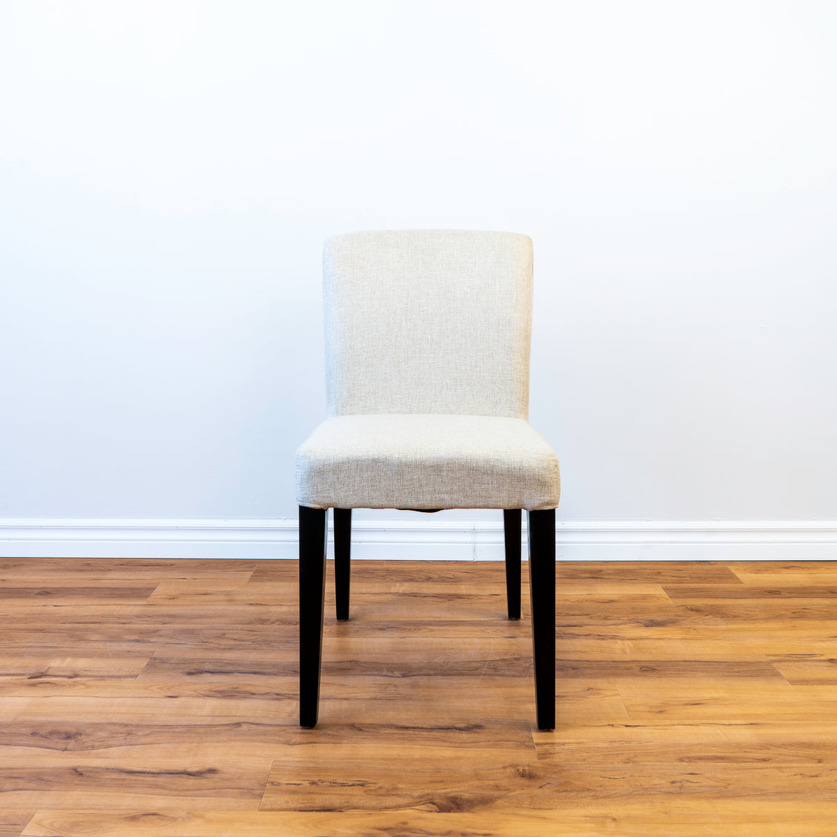 Quinto Harris Sand and Espresso Side Chair