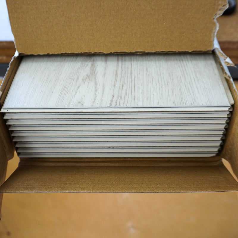 Snow White Der General Laminate Flooring, 10pcs box–covers 23.3 sq ft