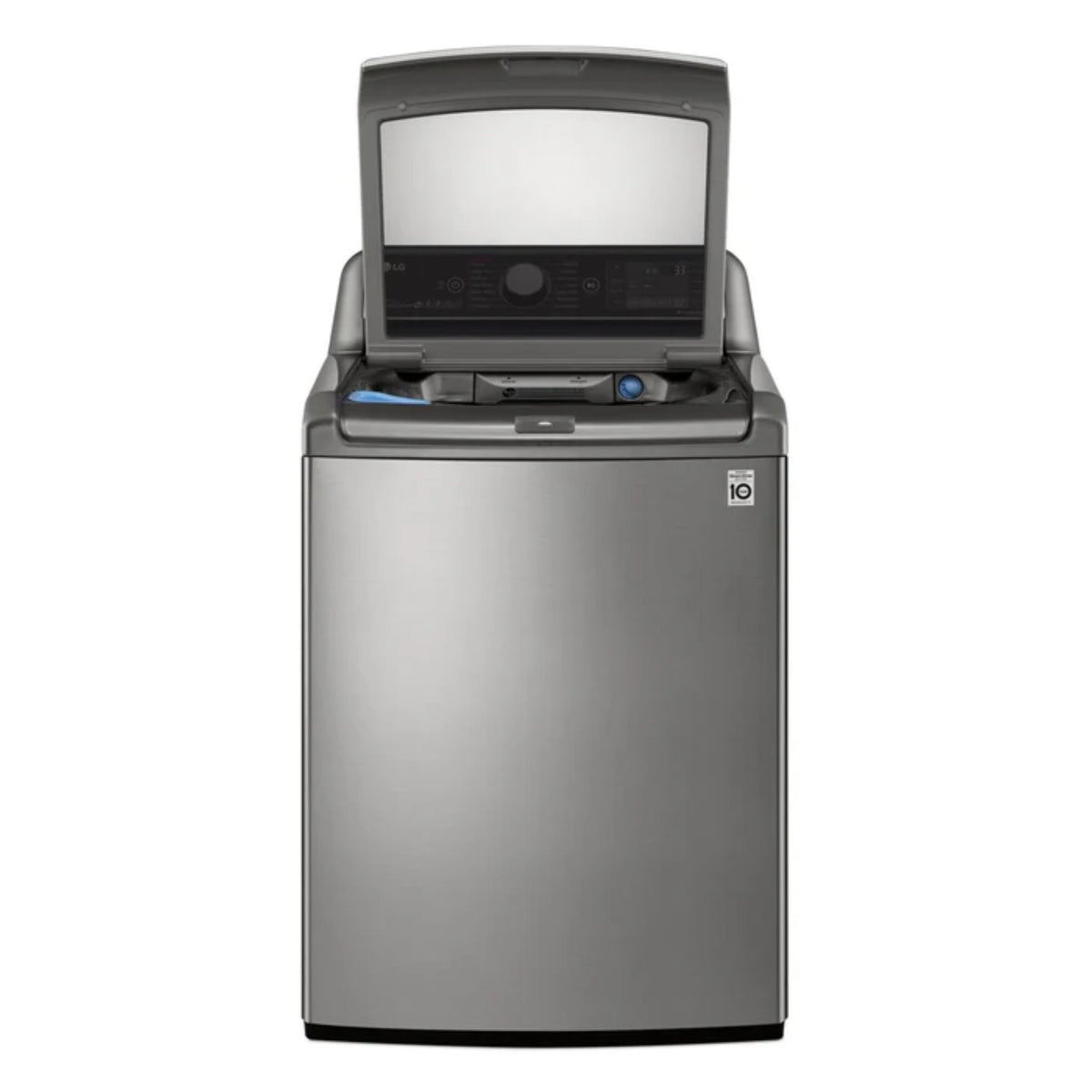 LG 5.8 Cu. Ft. Top-Load Washer (WT7800HVA) in Graphite Steel, 27" W