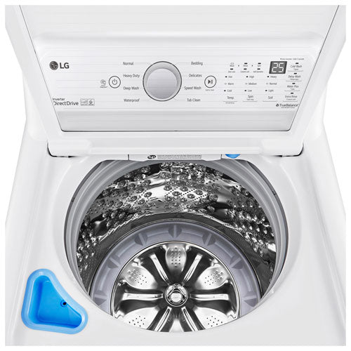 LG 5.8 cu. ft. Capacity Top Load Washer Turbo Tech WT7150CW