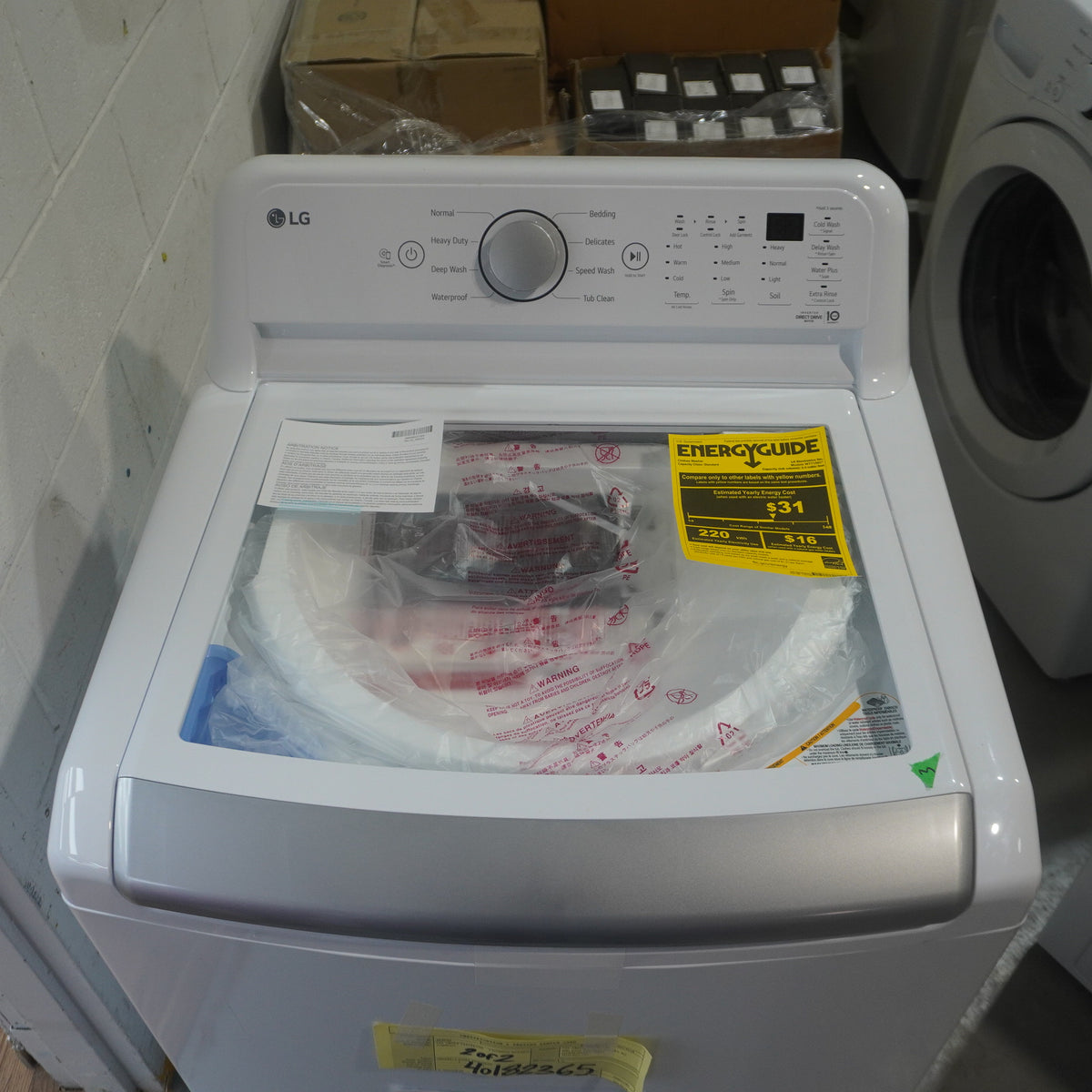 LG 5.8 cu. ft. Capacity Top Load Washer Turbo Tech WT7150CW