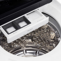 LG 6.3 Cu. Ft. Top Load Washer (WT8400CW) in Alpine White, High Efficiency, 27-Inch Wide