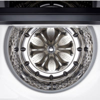 LG 6.3 Cu. Ft. Top Load Washer (WT8400CW) in Alpine White, High Efficiency, 27-Inch Wide