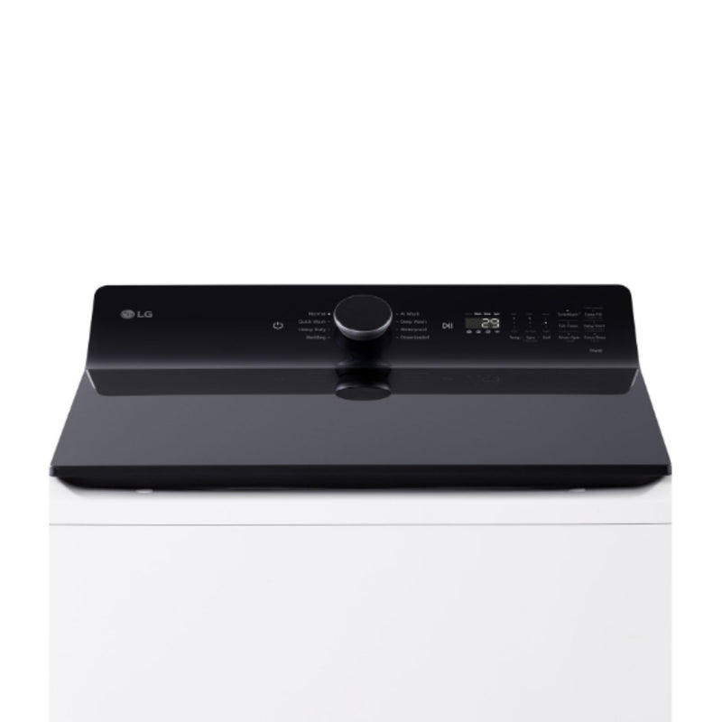 LG 6.3 Cu. Ft. Top Load Washer (WT8400CW) in Alpine White, High Efficiency, 27-Inch Wide