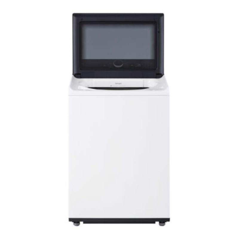 LG 6.3 Cu. Ft. Top Load Washer (WT8400CW) in Alpine White, High Efficiency, 27-Inch Wide