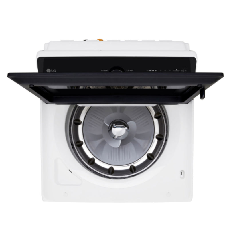LG 6.3 Cu. Ft. Top Load Washer (WT8400CW) in Alpine White, High Efficiency, 27-Inch Wide