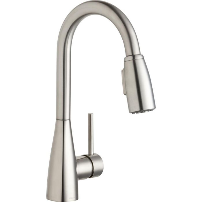 Elkay Avado Single Hole Bar Faucet with Pull-down Spray and  Forward Only Lever Handle