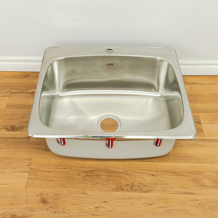 1-Bowl Drop-in Stainless Steel Sink