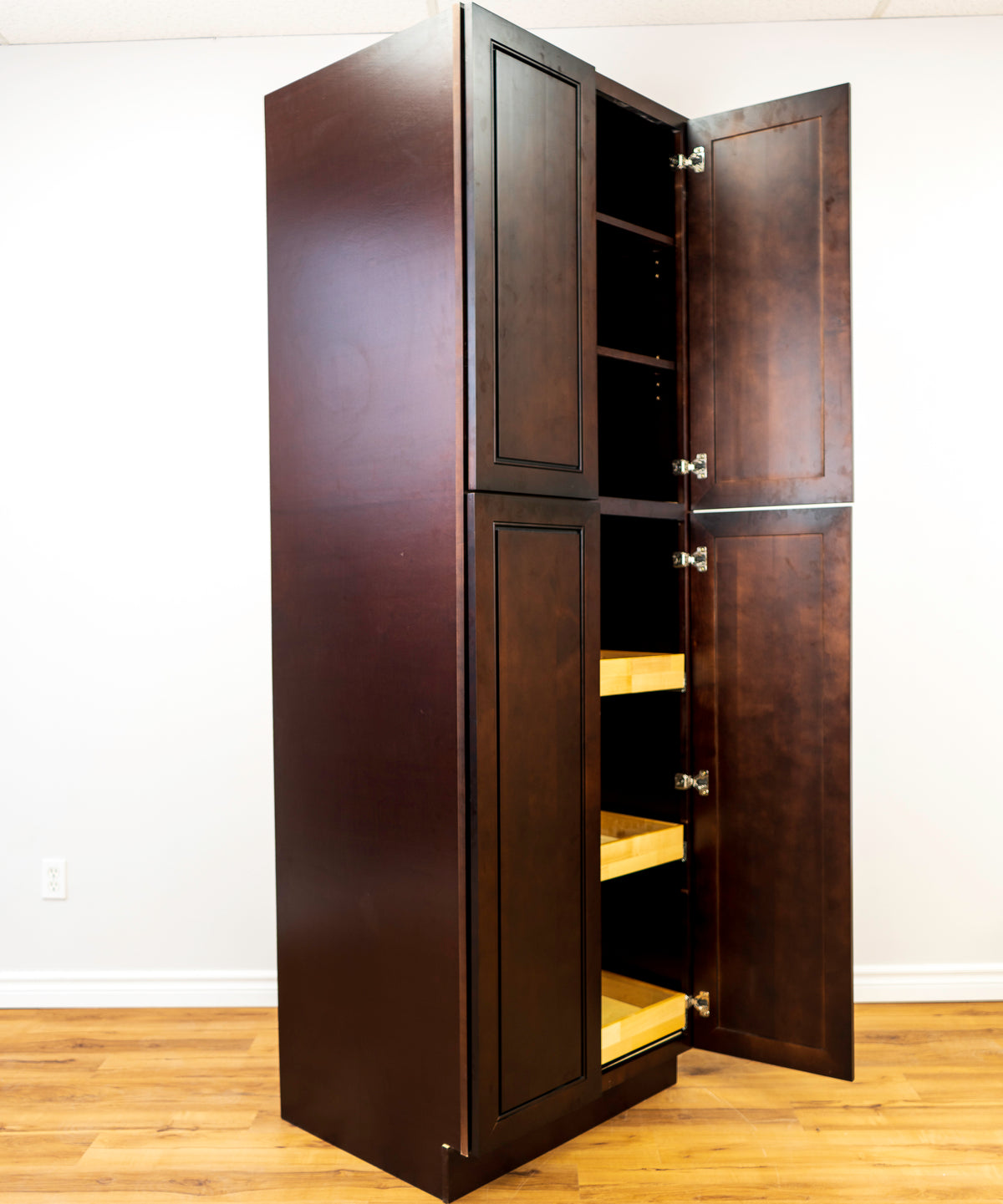 Wall Pantry Cabinet - Double Door 30"W x 84"H