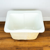 Acrylic Laundry Sink - 21.5" L x 25" W x 15" H