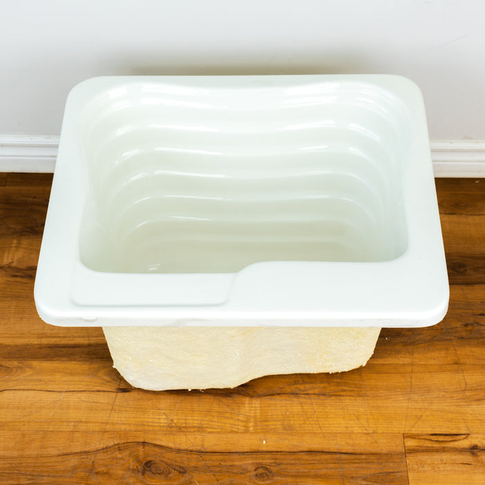 Acrylic Laundry Sink - 21.5" L x 25" W x 15" H