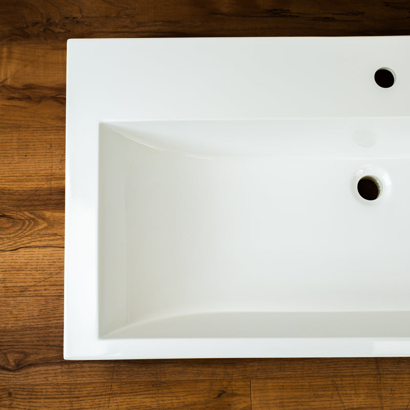 Alcove 39" 1-hole Lavatory Sink