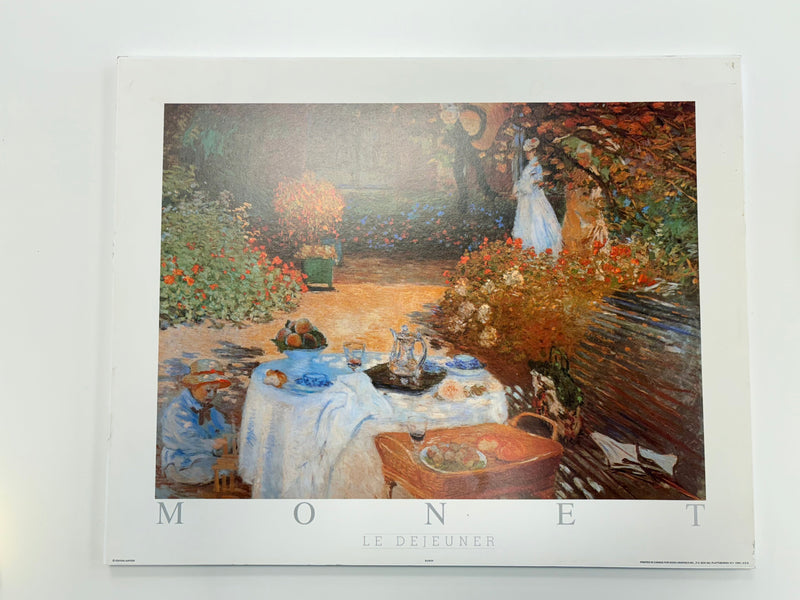 Le Dejeuner By Claude Monet
