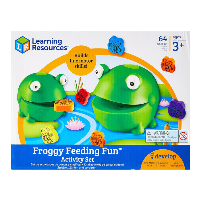 Learning Resources Froggy Feeding Fun Activity Set