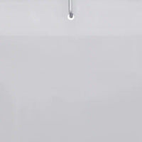 Shower Curtain Liner in Frosted Clear, Lightweight PEVA 2.4-Gauge 72 in.