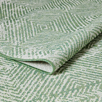 Loomaknoti Breyleigh 6.7 x 9 ft. Area Rug in Carzon Cream/Green