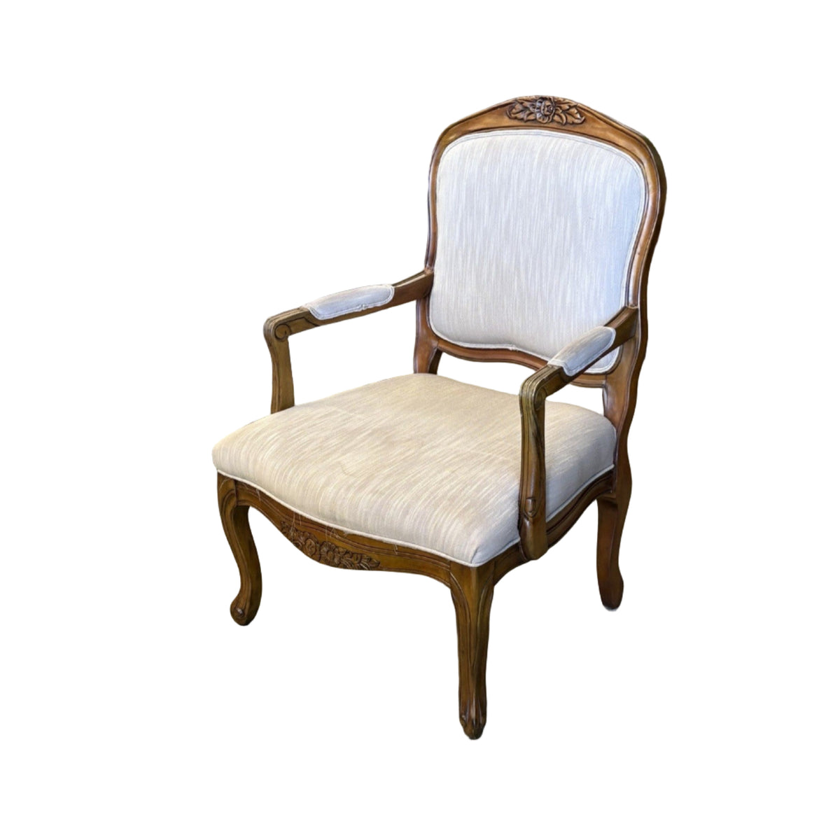 27-Inch Louis XV Arm Chair
