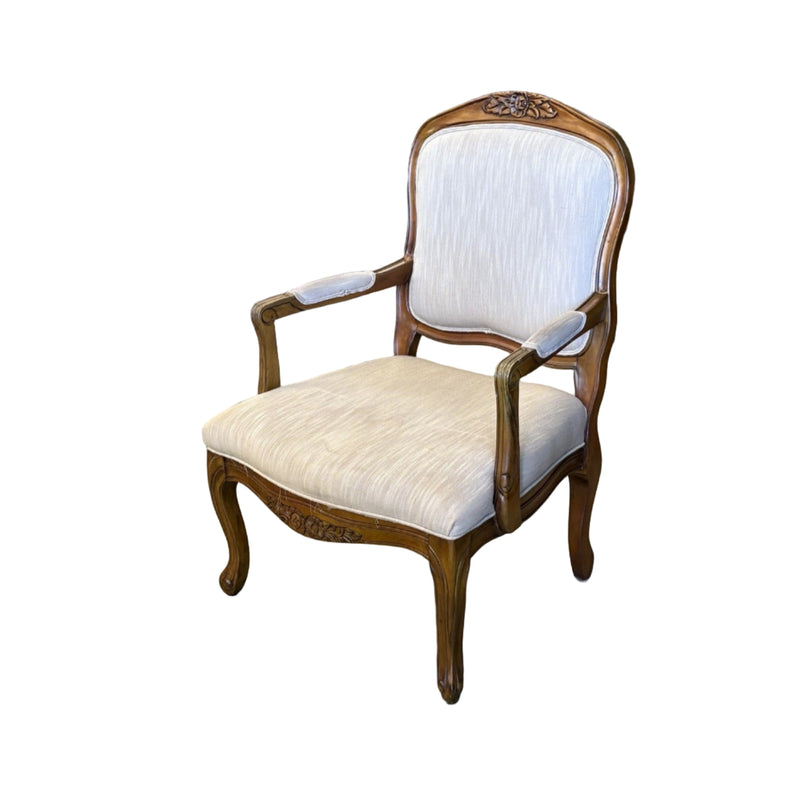 27-Inch Louis XV Arm Chair
