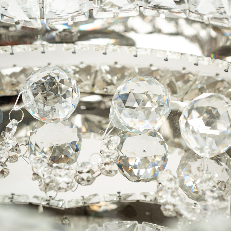 Luxurious Crystal Chandelier - 7" H x 22" D